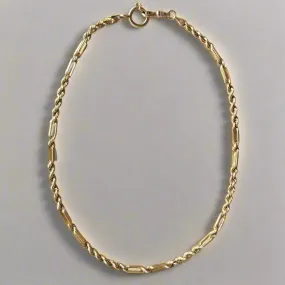 14K Vintage Fancy Chain Necklace