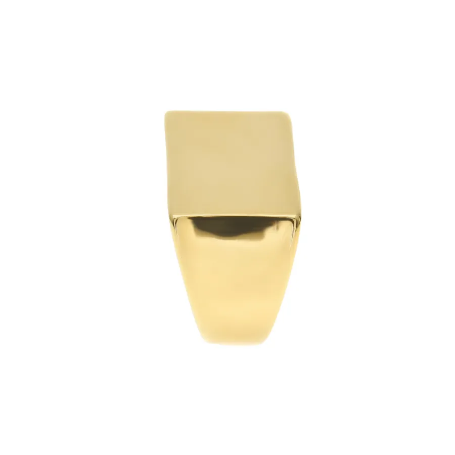 18K Gold Stainless Steel Double-Finger Ring