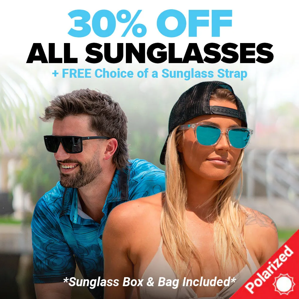 30% Off All Sunglasses   Free Strap and Premium Bag Choice