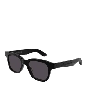 AMQ AM0382S Sunglasses, Black/Smoke