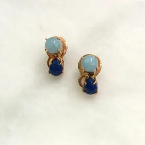 Aquamarine and Lapiz Lazuli Separates