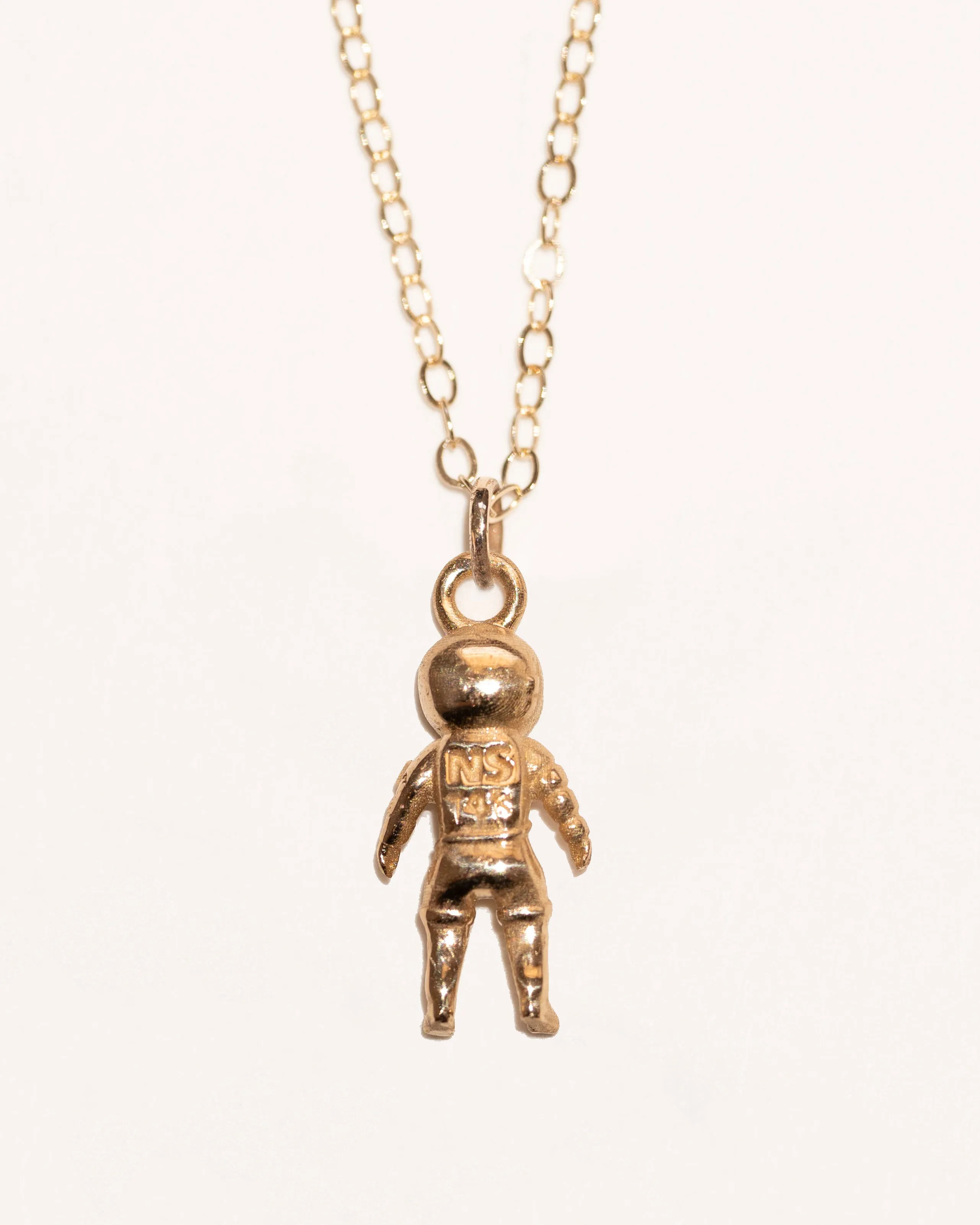 Artifact 00: The Ghost Astronaut Charm Necklace