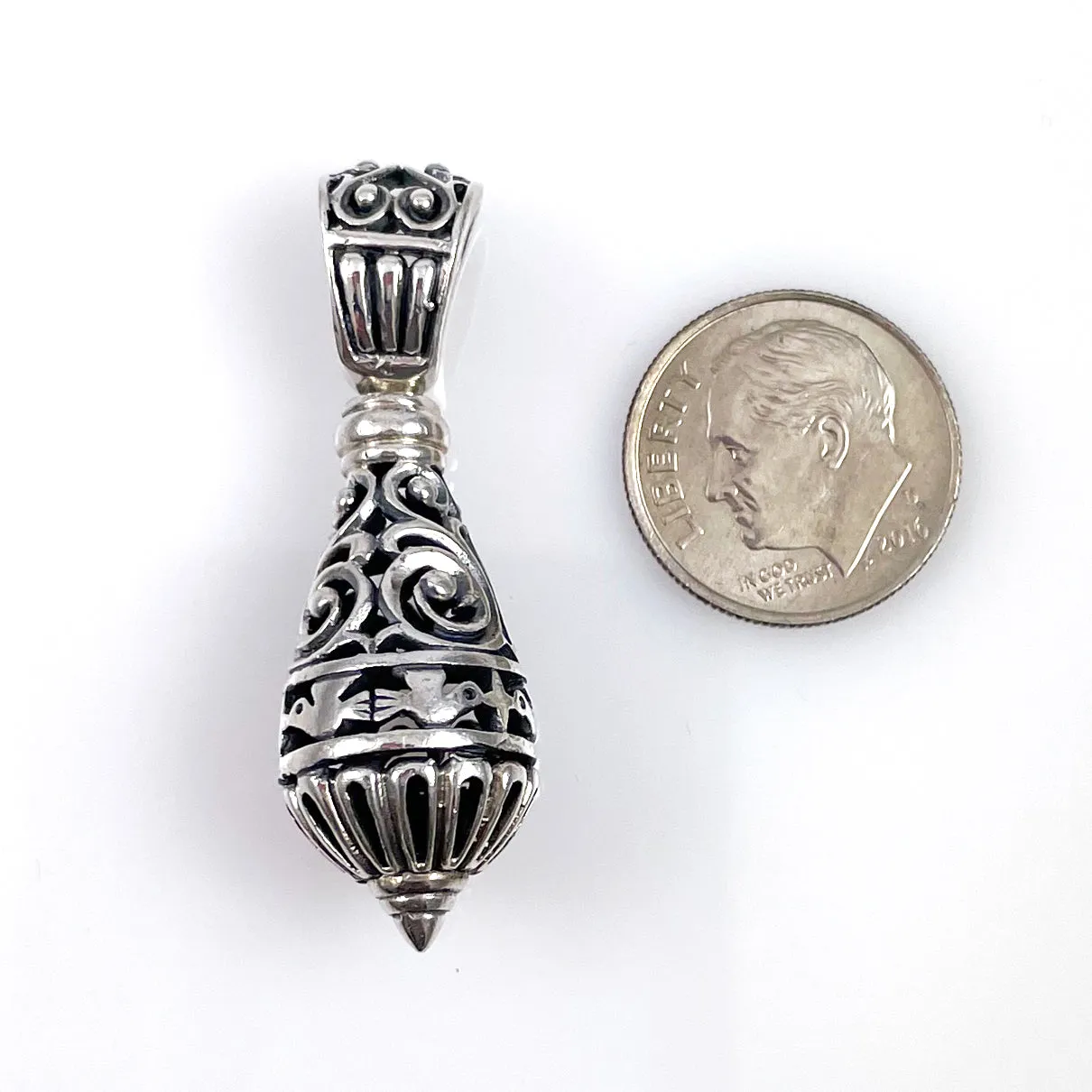 Bali Sterling Silver Pendant