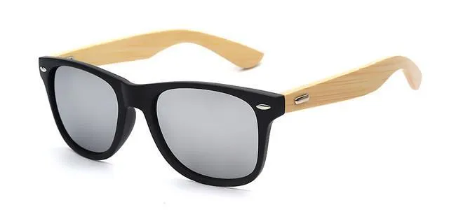 Bamboo Wooden Sunglasses for Men Polarized Original Design Hand Made Frames