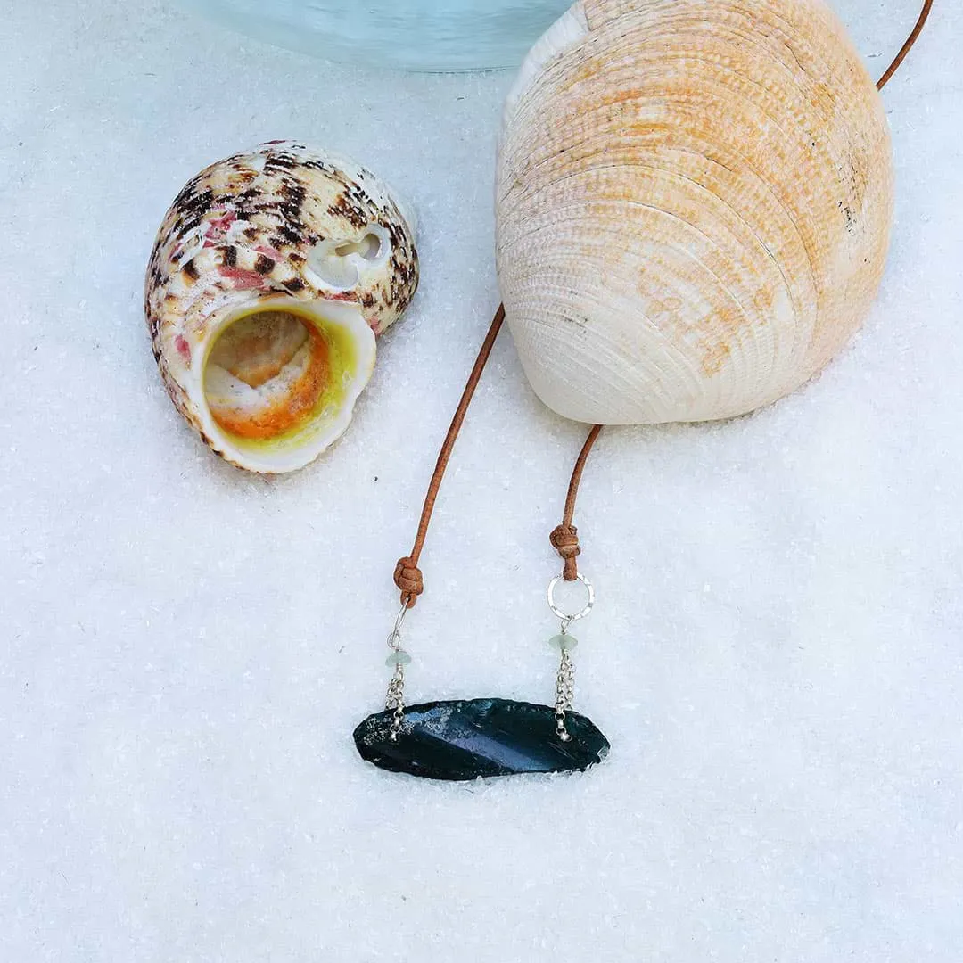 Beach Stroll - Sea Glass Necklace