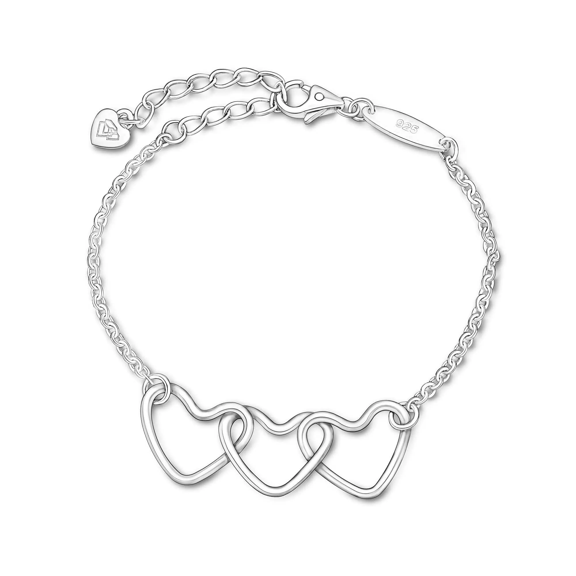 Bff Friendship Bracelets Sterling Silver