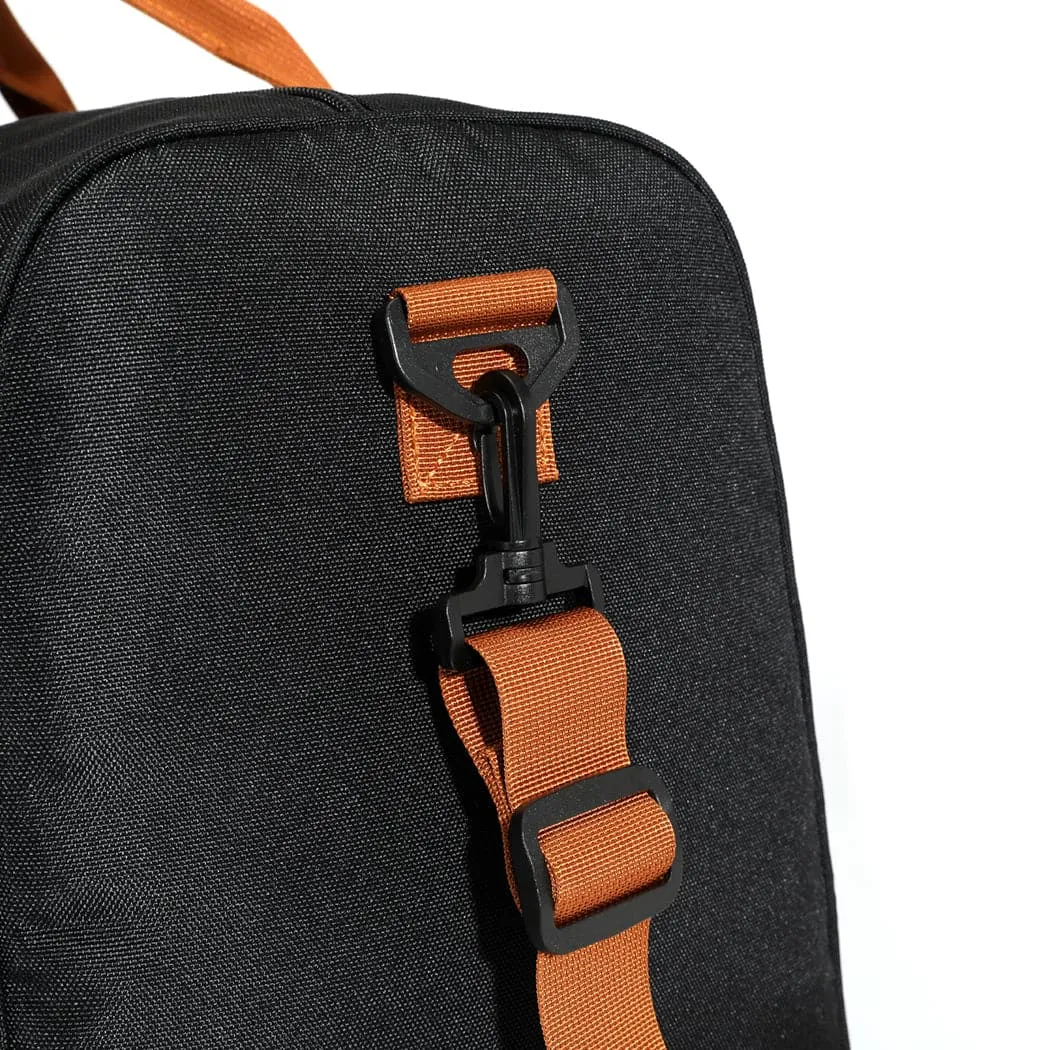 Black Nylon Travel Bag