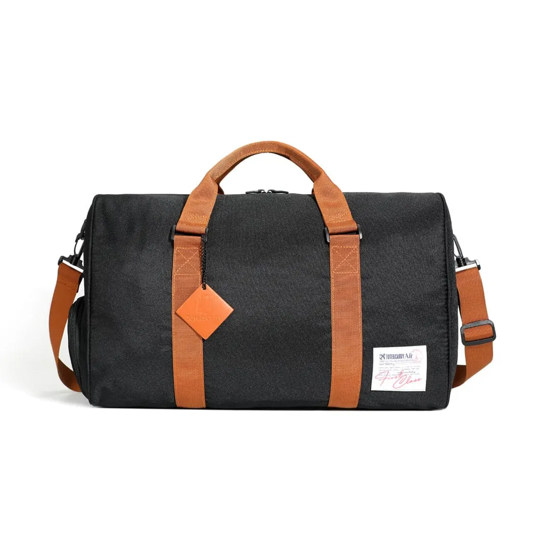 Black Nylon Travel Bag