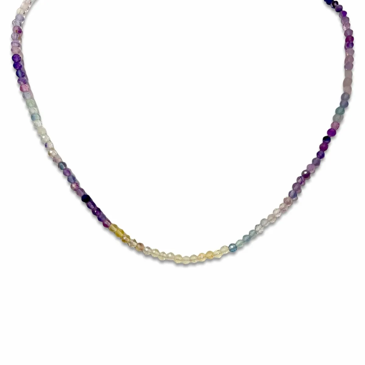 Blake Beaded Gemstone Necklace