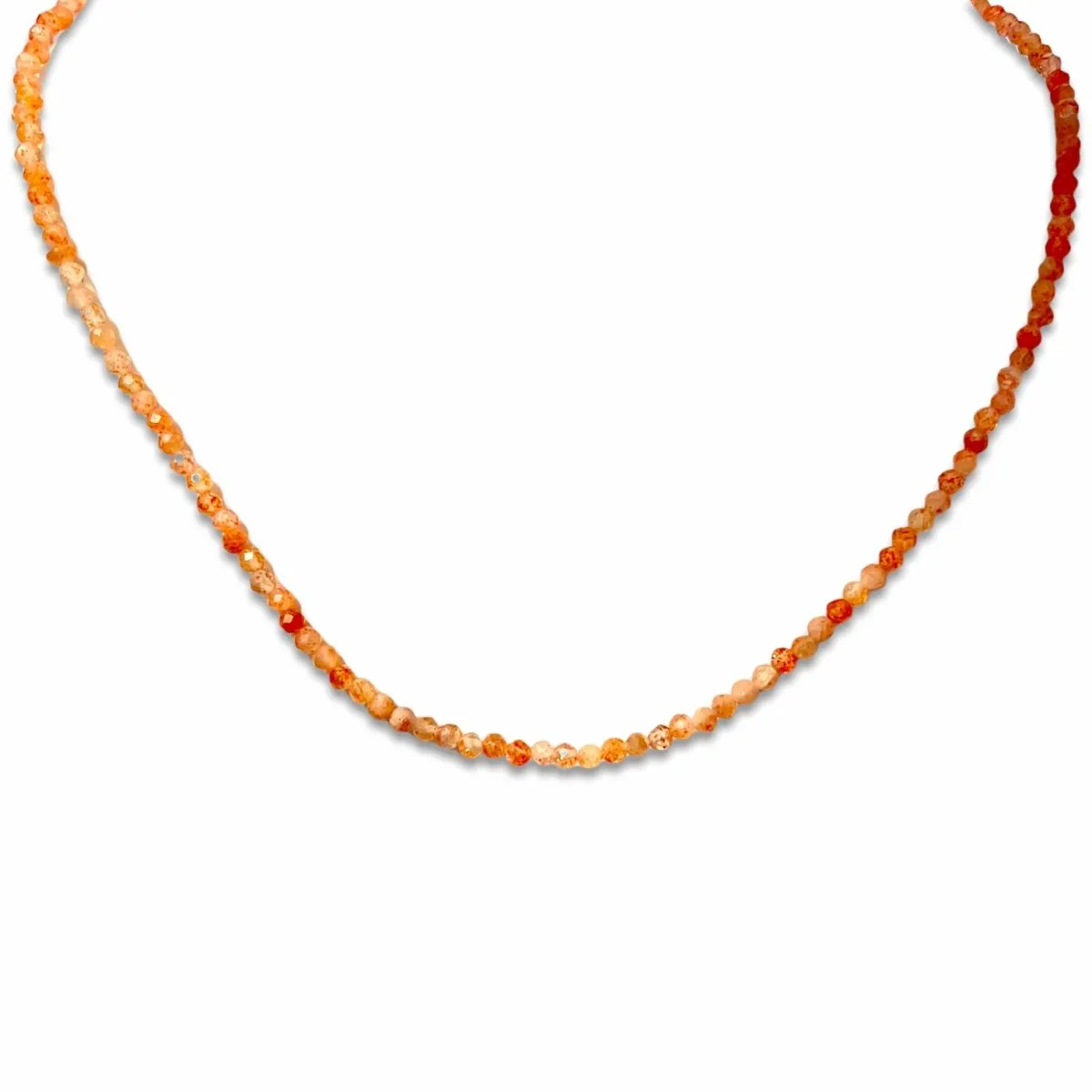 Blake Beaded Gemstone Necklace