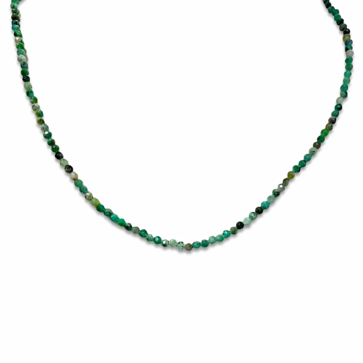 Blake Beaded Gemstone Necklace