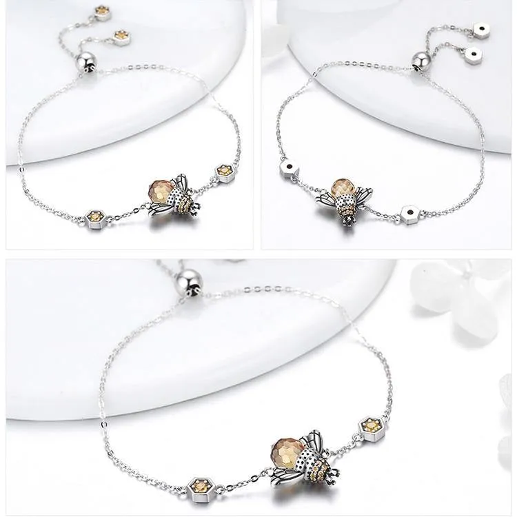 Bumblebee Sterling Silver Jewelry Set