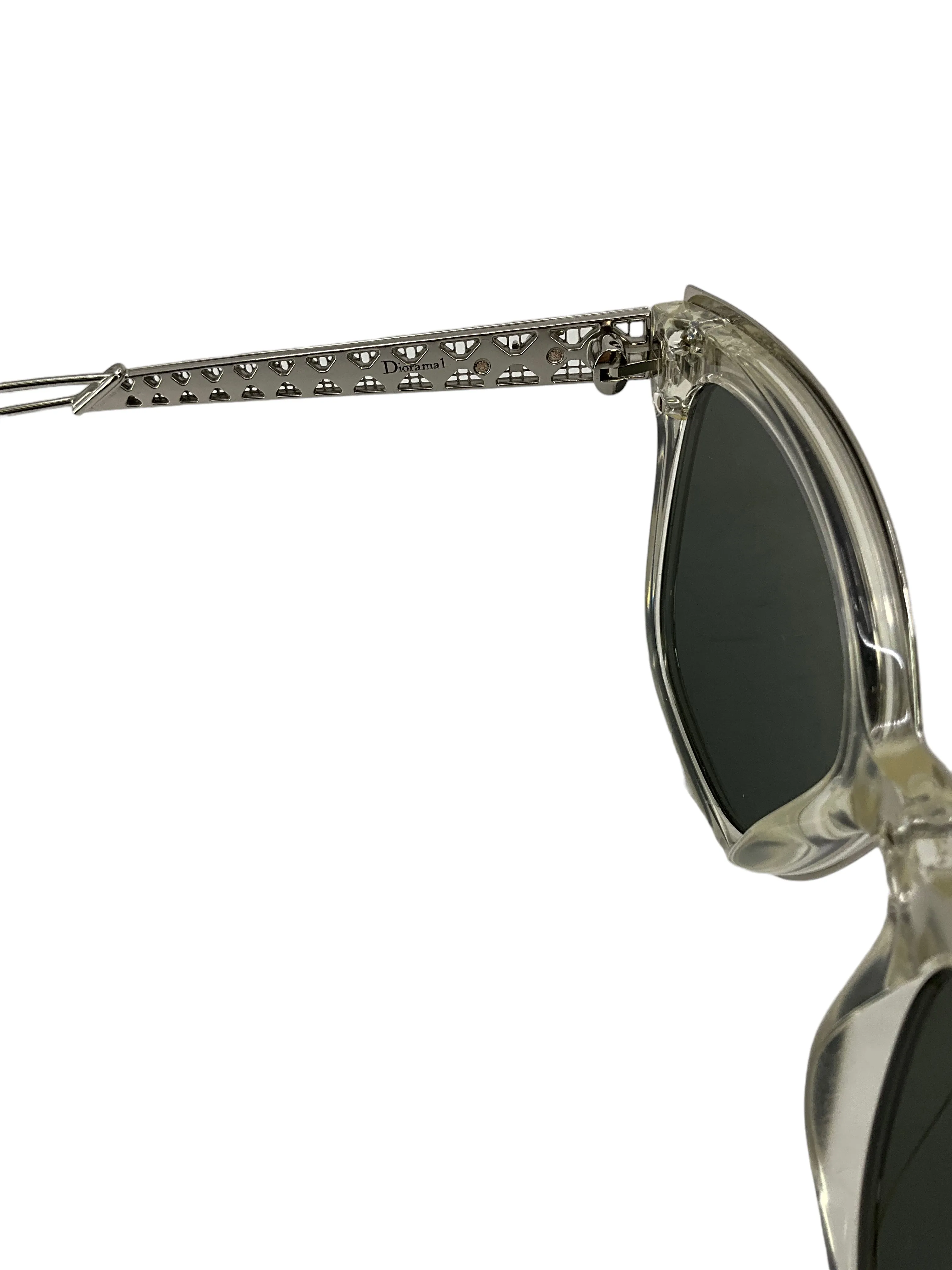 Christian Dior Diorama Silver Metal Sunglasses