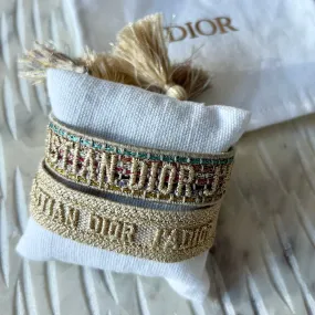 Christian Dior Designer Friendship Bracelets