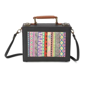 Dhaka Colorful Hand-Painted Sling Bag For Women