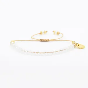 Friendship Crystal Clear Transparent Bracelet