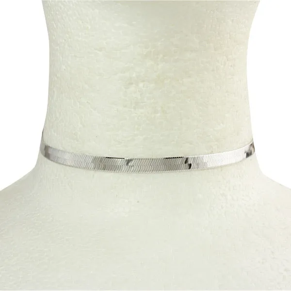 HERRINGBONE CHOKER