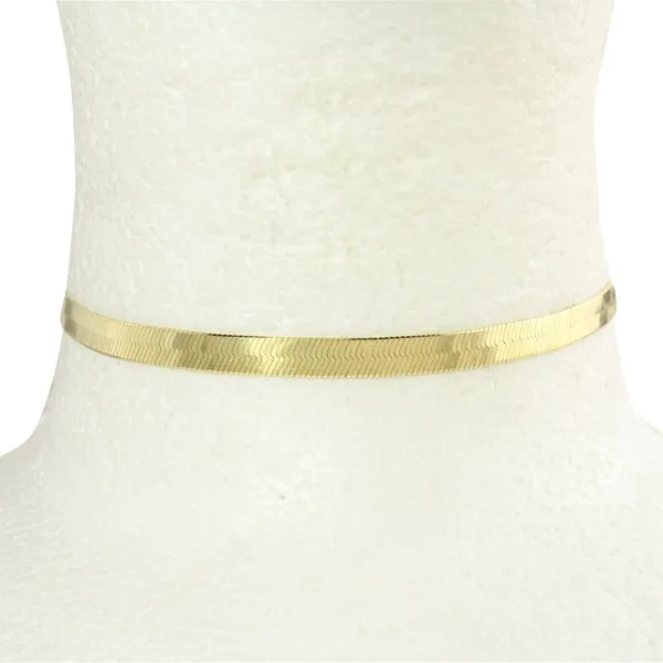 HERRINGBONE CHOKER