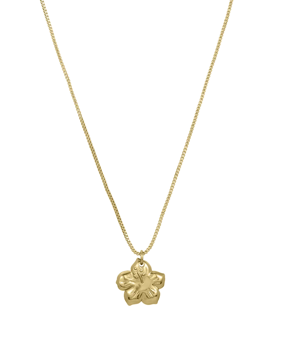 Hibiscus Necklace