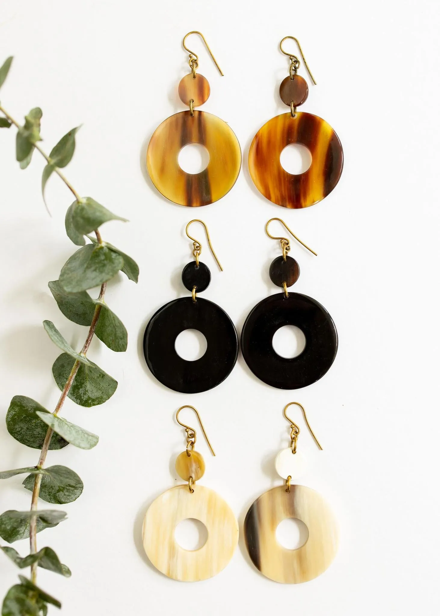 Horn Halo Earrings