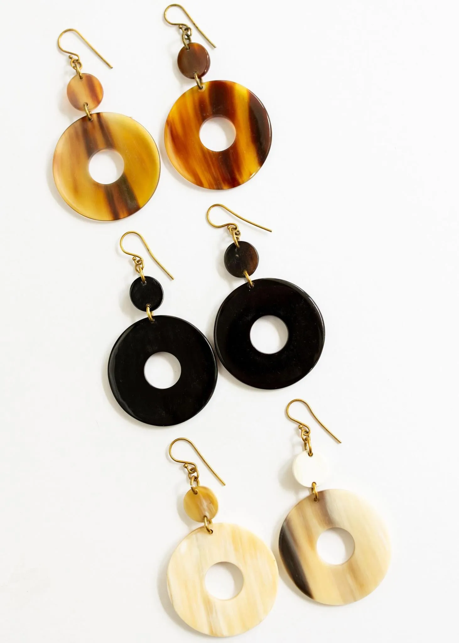 Horn Halo Earrings