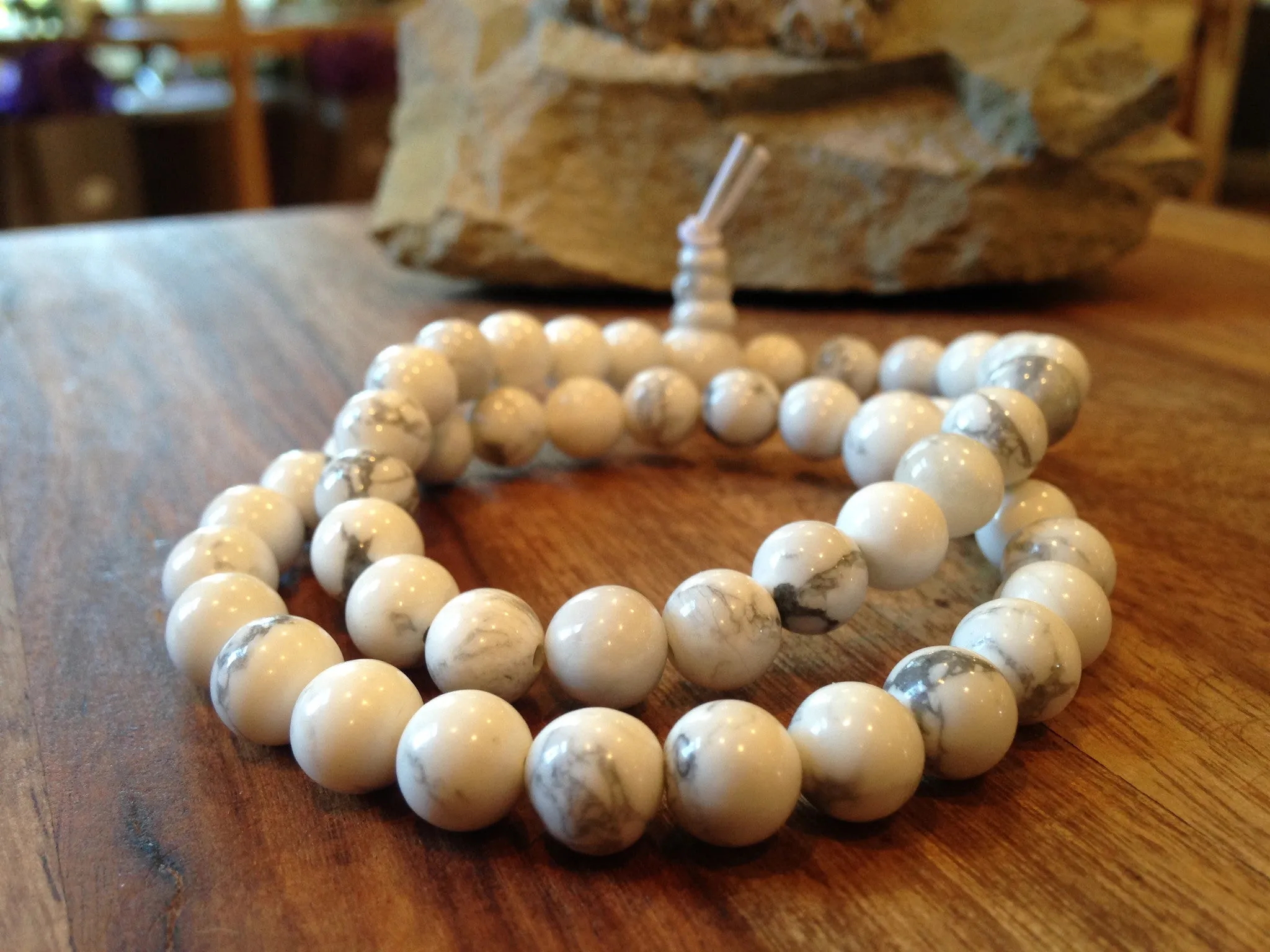 Howlite Power Bracelet