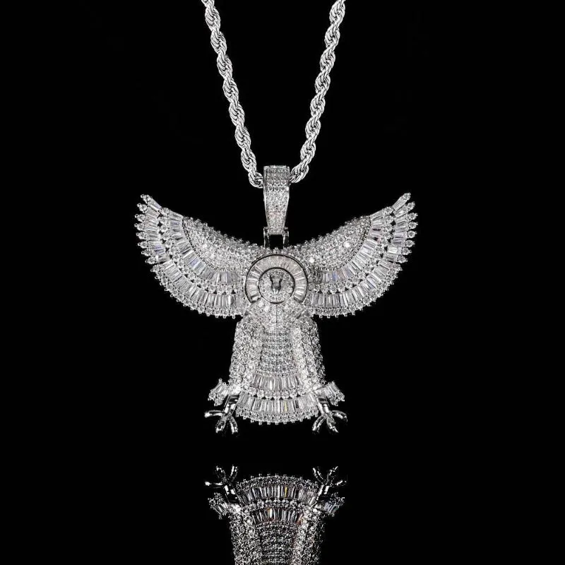 Iced Out Eagle Pendant