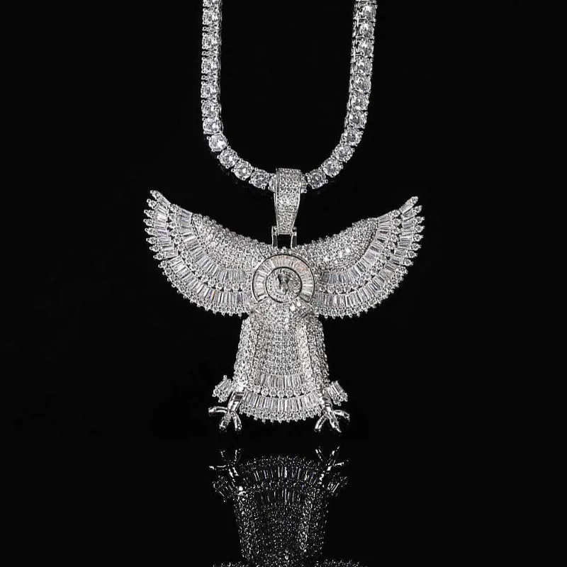 Iced Out Eagle Pendant