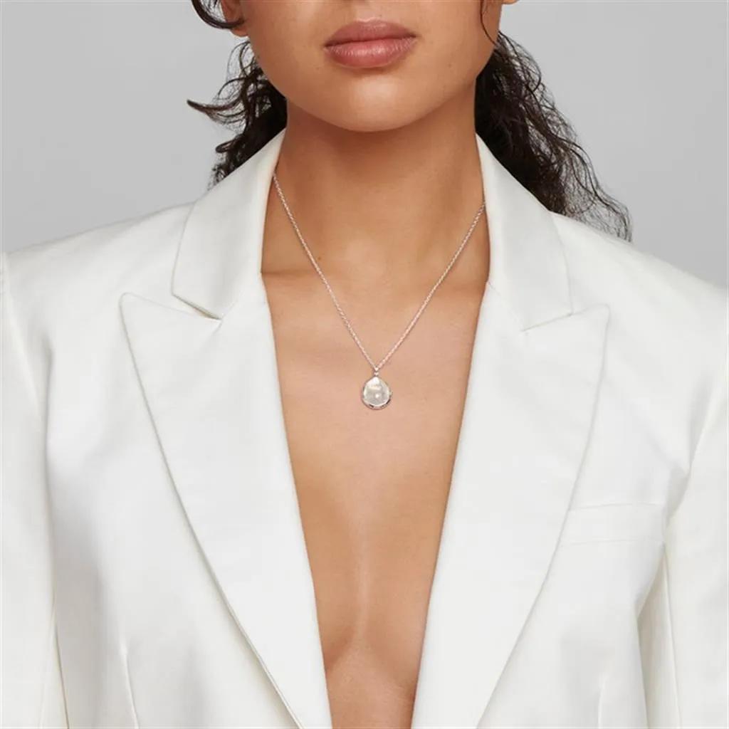 IPPOLITA Rock Candy Silver Small Teardrop Pendant Necklace