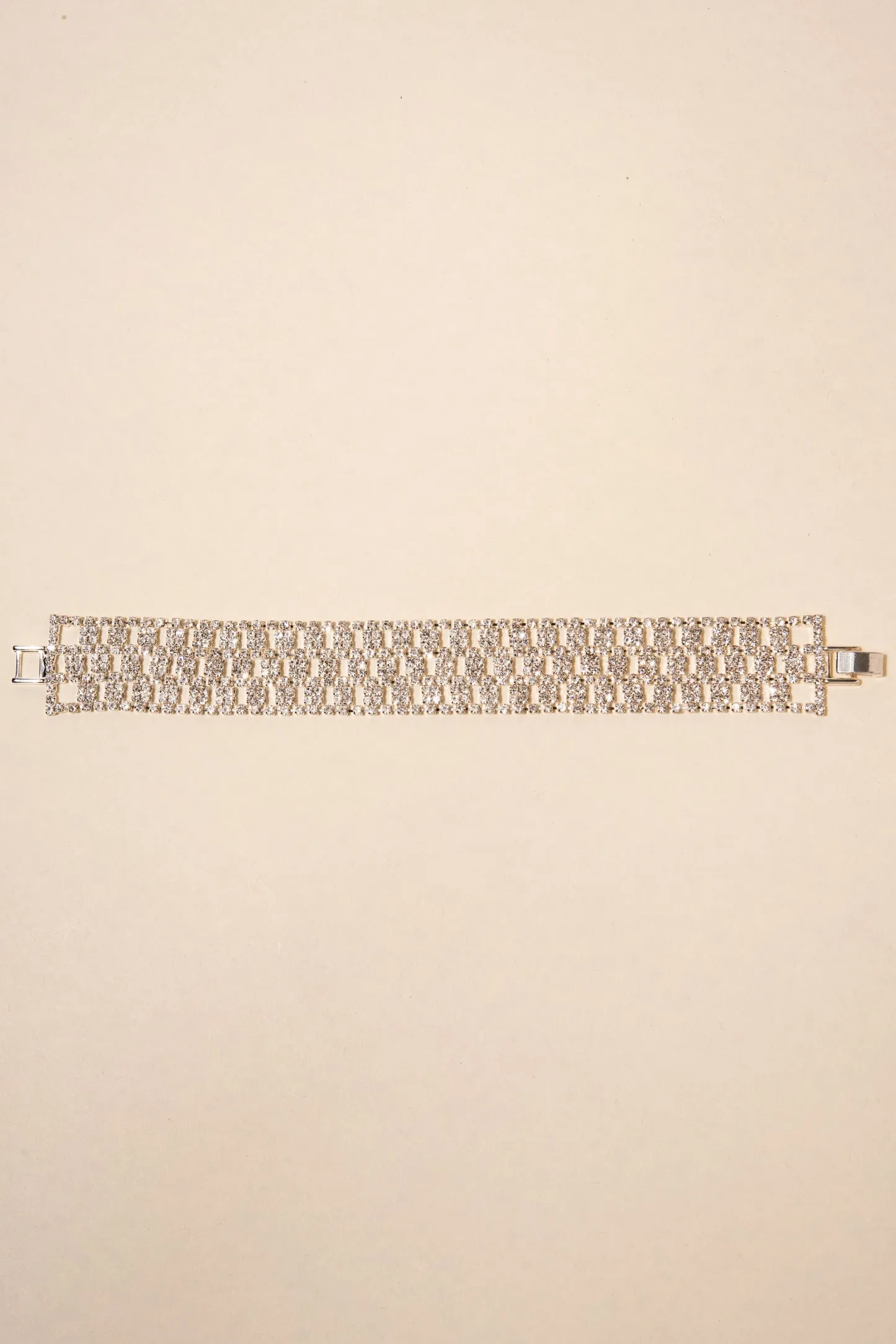 Isabelle Rhinestone Chain Bracelet