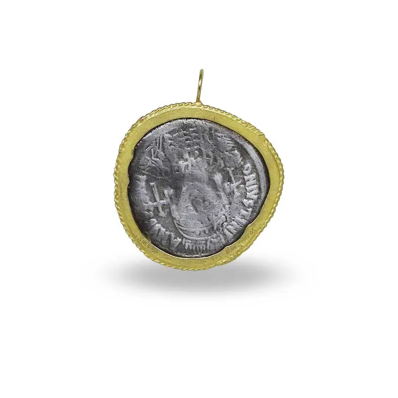 Kurtulan Gold and Silver Coin Pendant