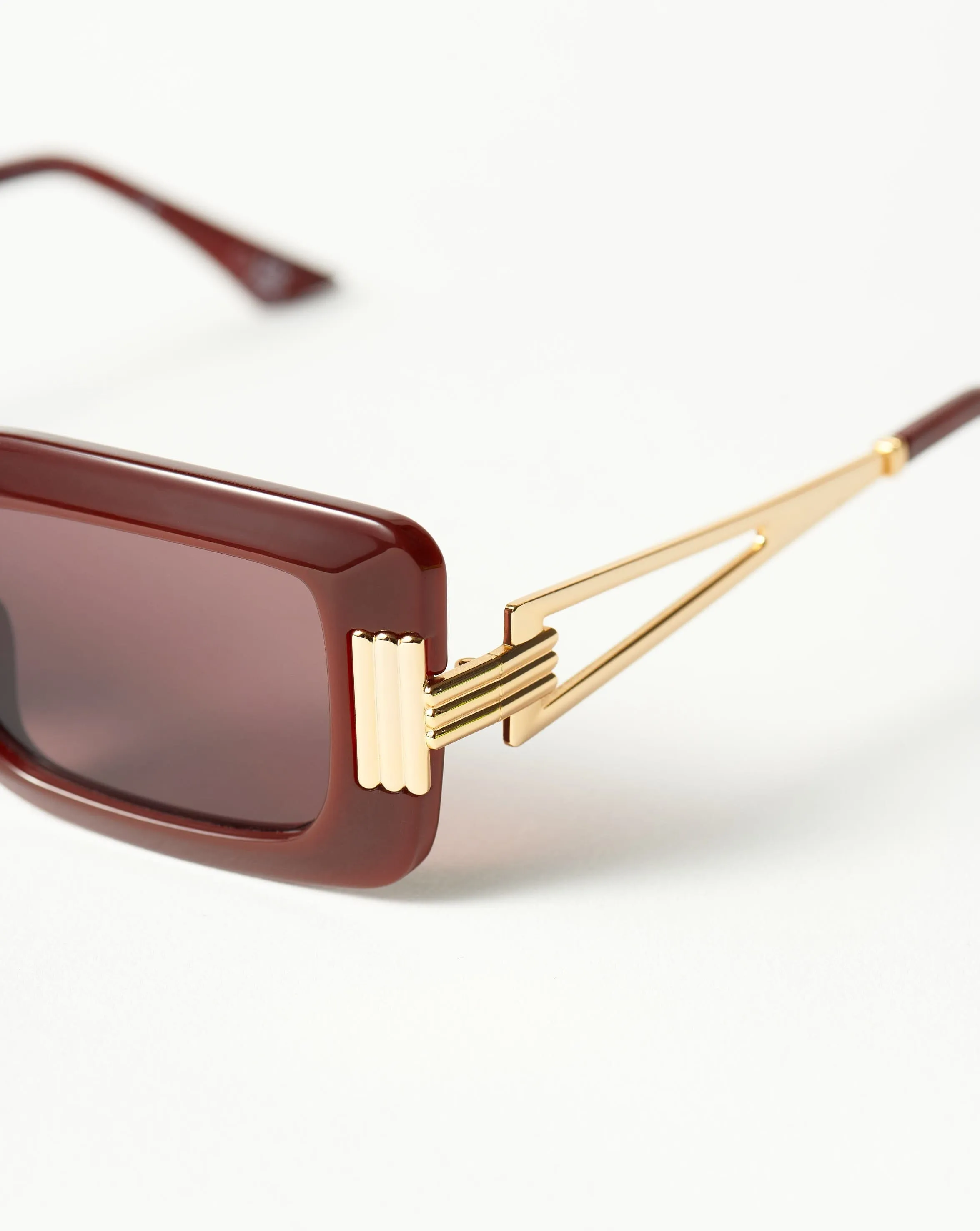 Le Specs Orion Ridge Sunglasses | Burgundy