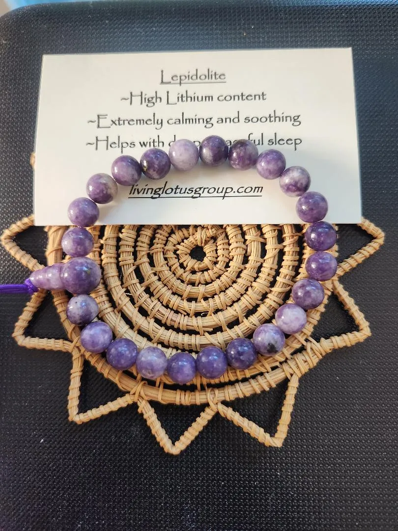 Lepidolite Power Bracelet