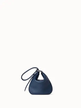 Mini Anna hobo in Alce-Kalbsleder