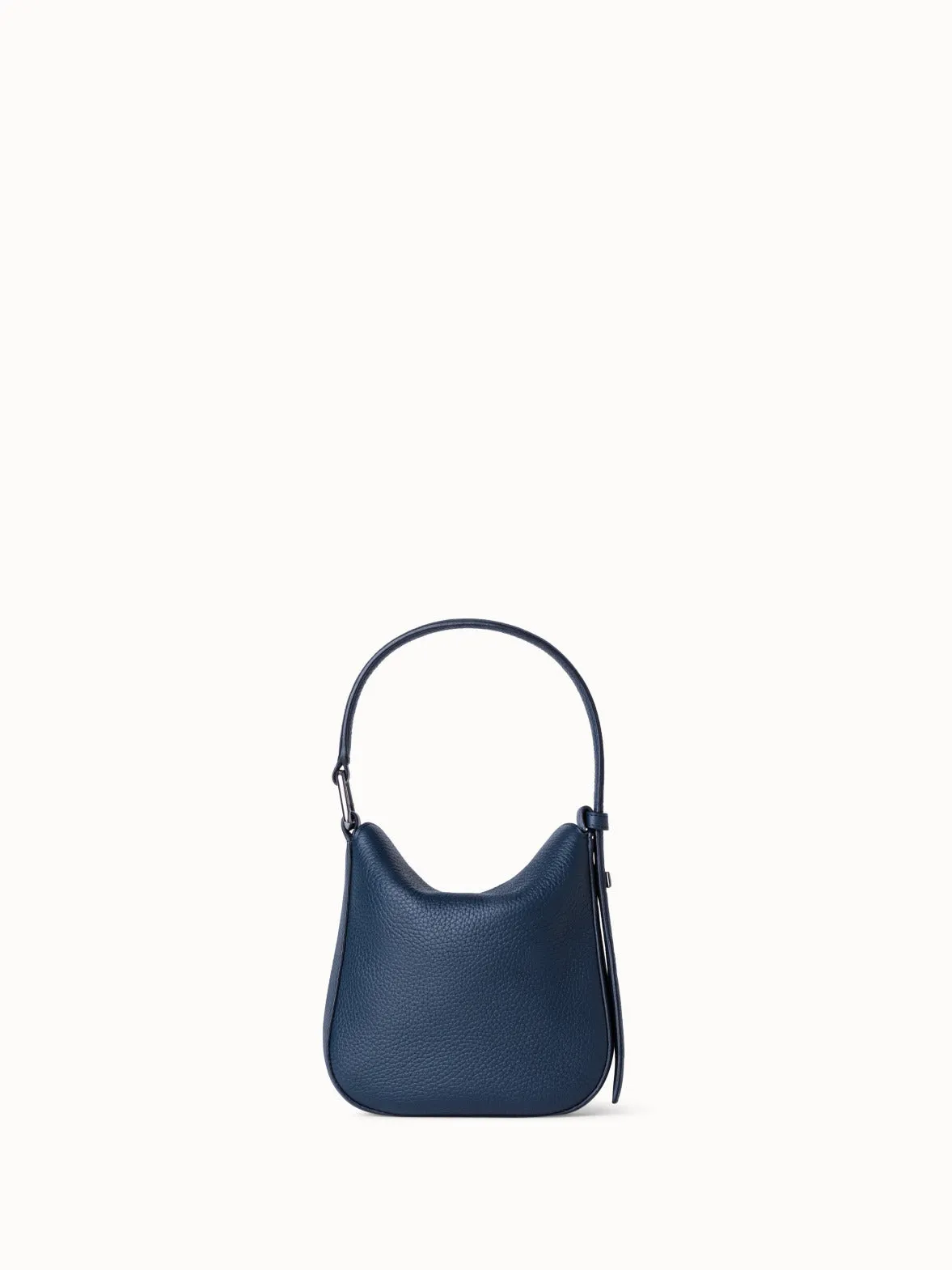 Mini Anna hobo in Alce-Kalbsleder