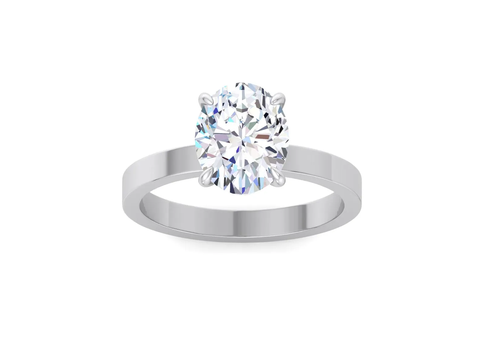 Minimalist diamond Engagement Rings For Women