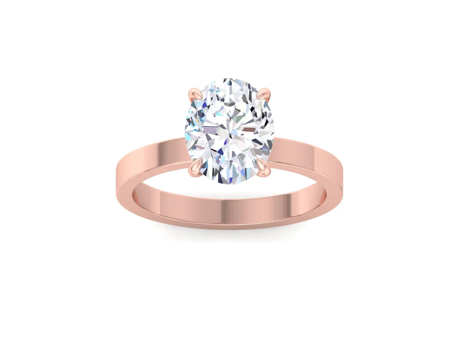 Minimalist diamond Engagement Rings For Women