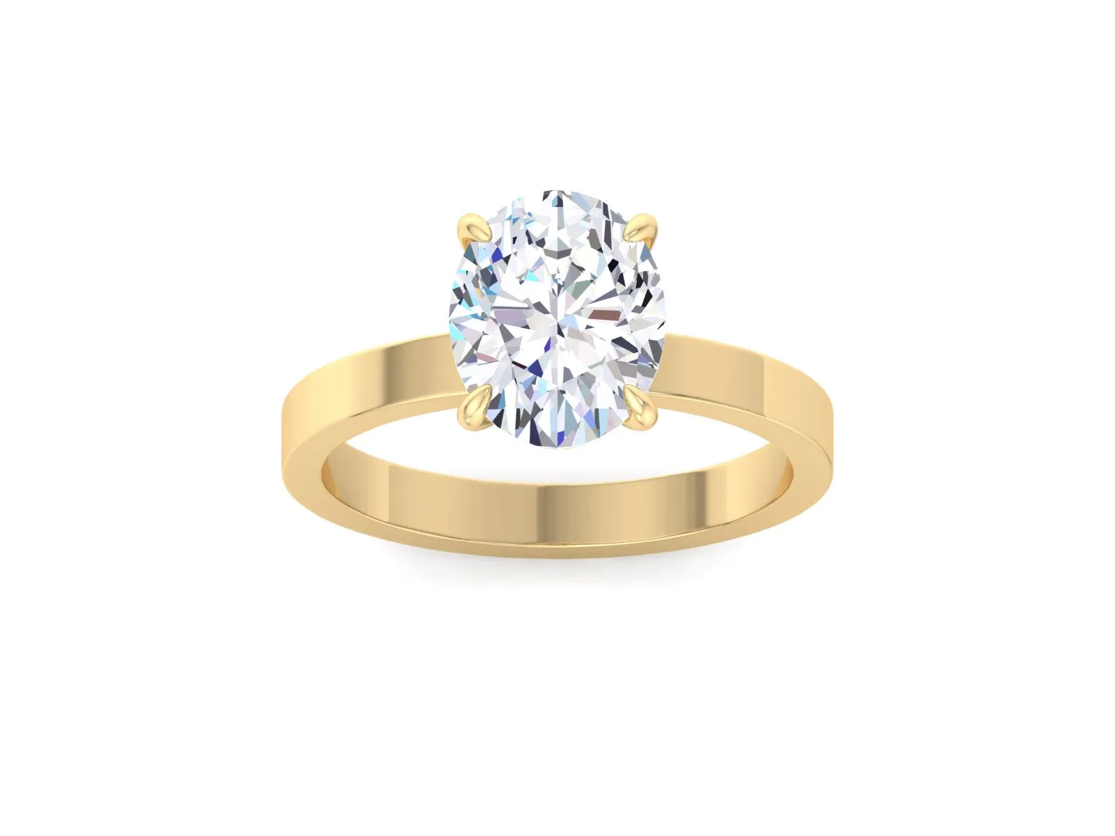 Minimalist diamond Engagement Rings For Women