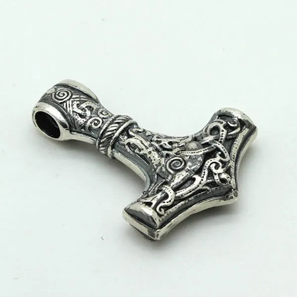 Mjolnir Thor's Hammer Pendant Silver 925