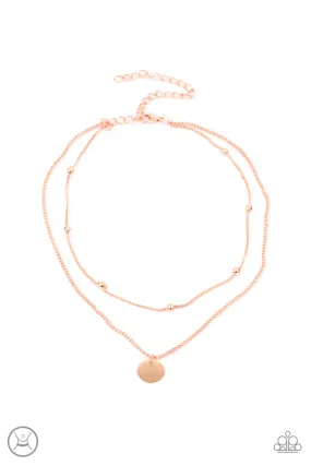 Modestly Minimalist - Copper Necklace