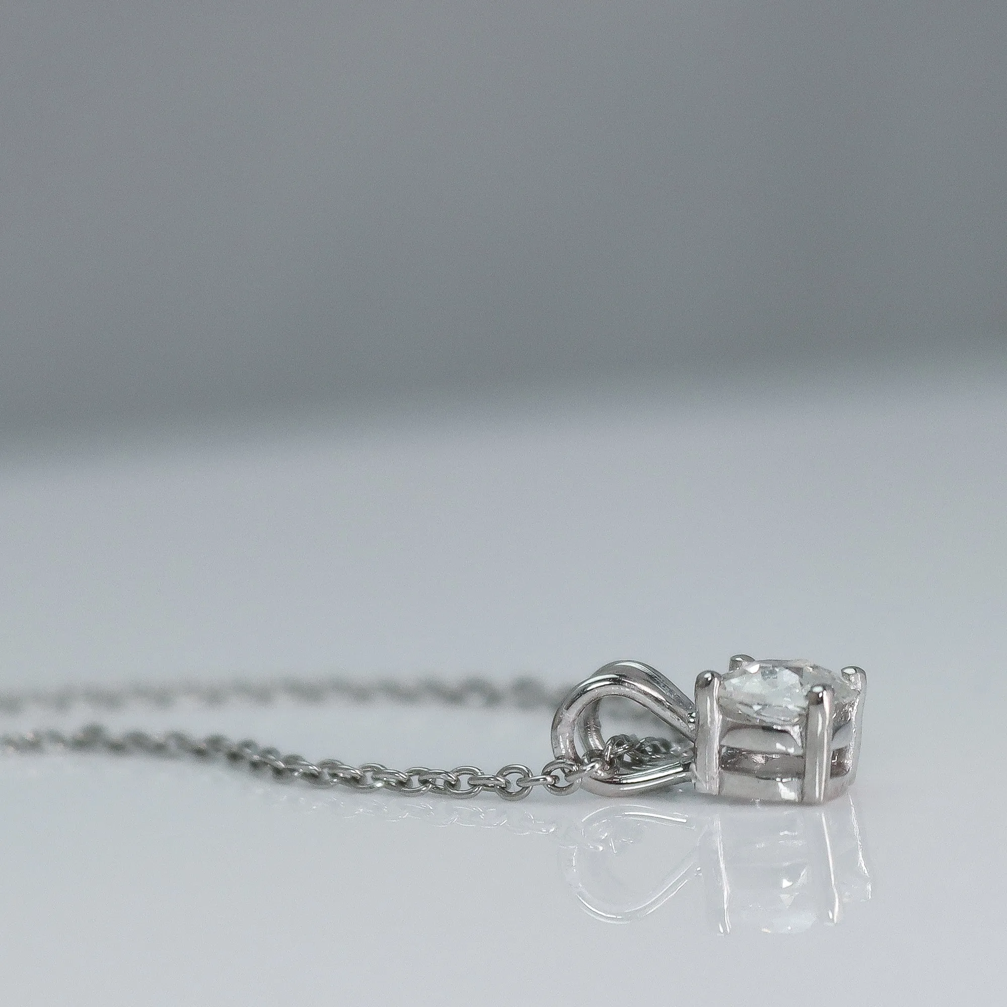 Old Mine Cut Diamond Pendant