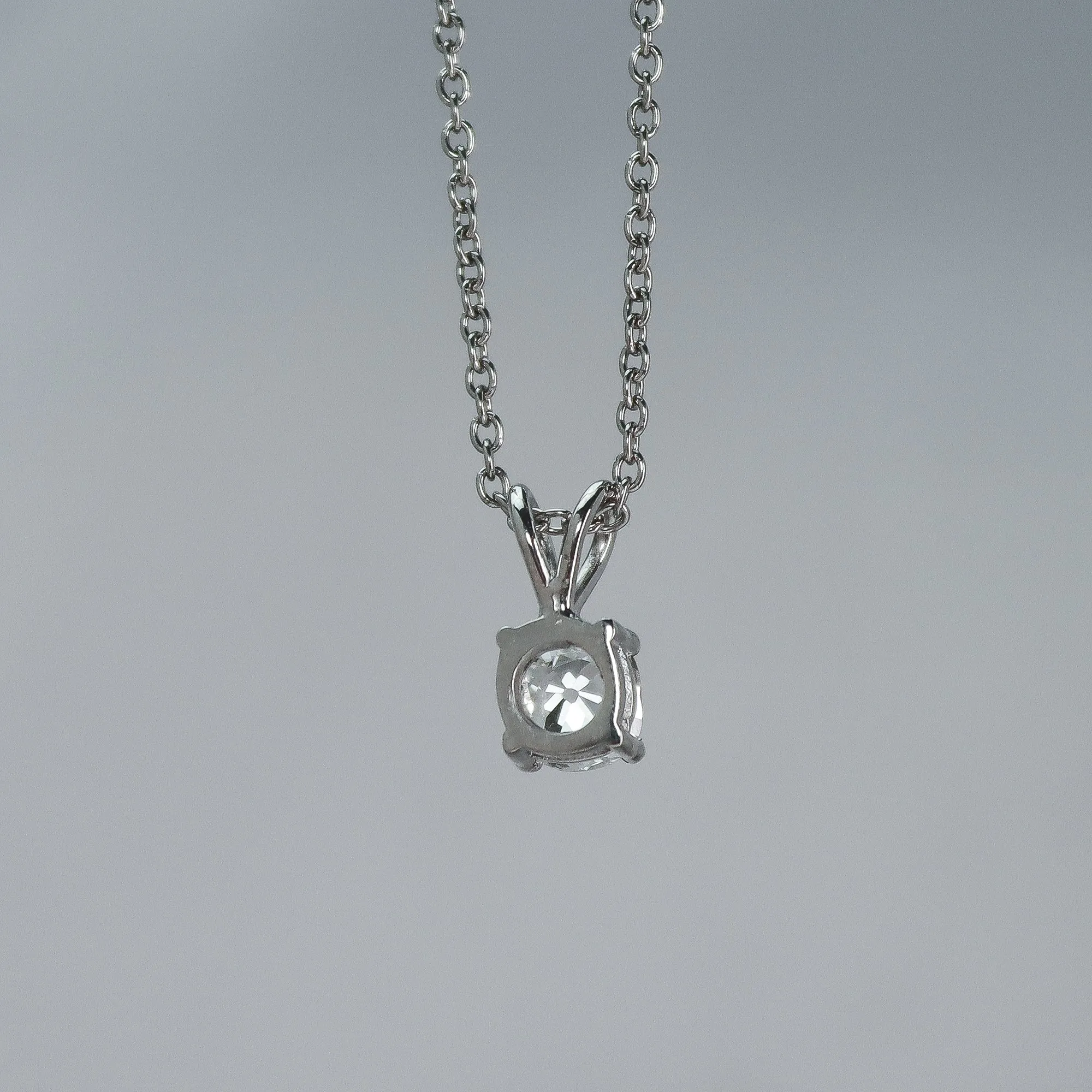 Old Mine Cut Diamond Pendant