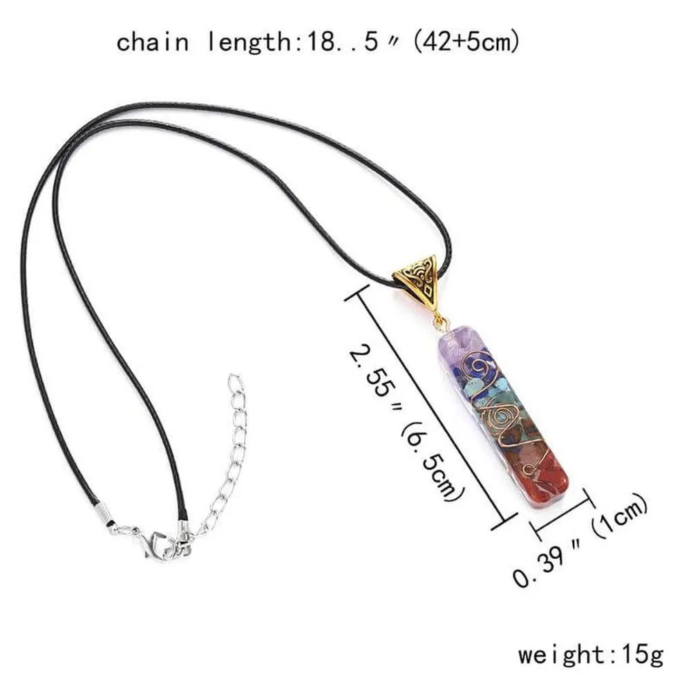 Orgone Chakra Balance Necklace