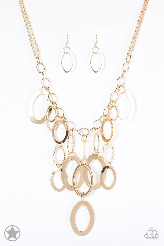 Paparazzi Accessories - A Golden Spell - Gold Necklace