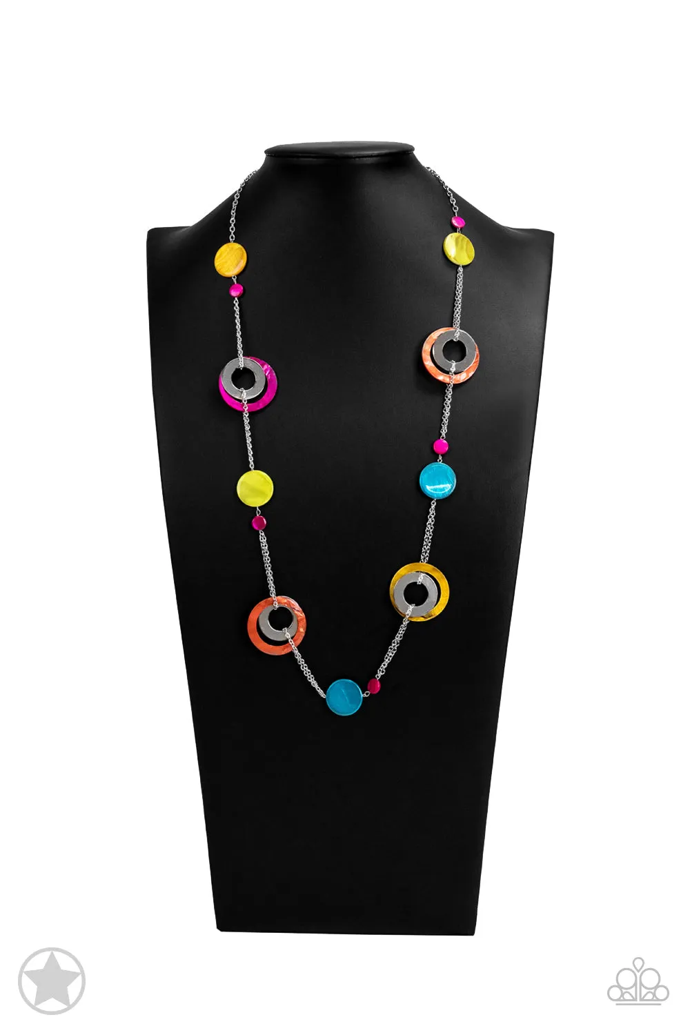 Paparazzi Necklace ~ Kaleidoscopically Captivating Paparazzi Blockbuster Necklace