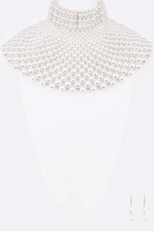 Pearl Collar Necklace