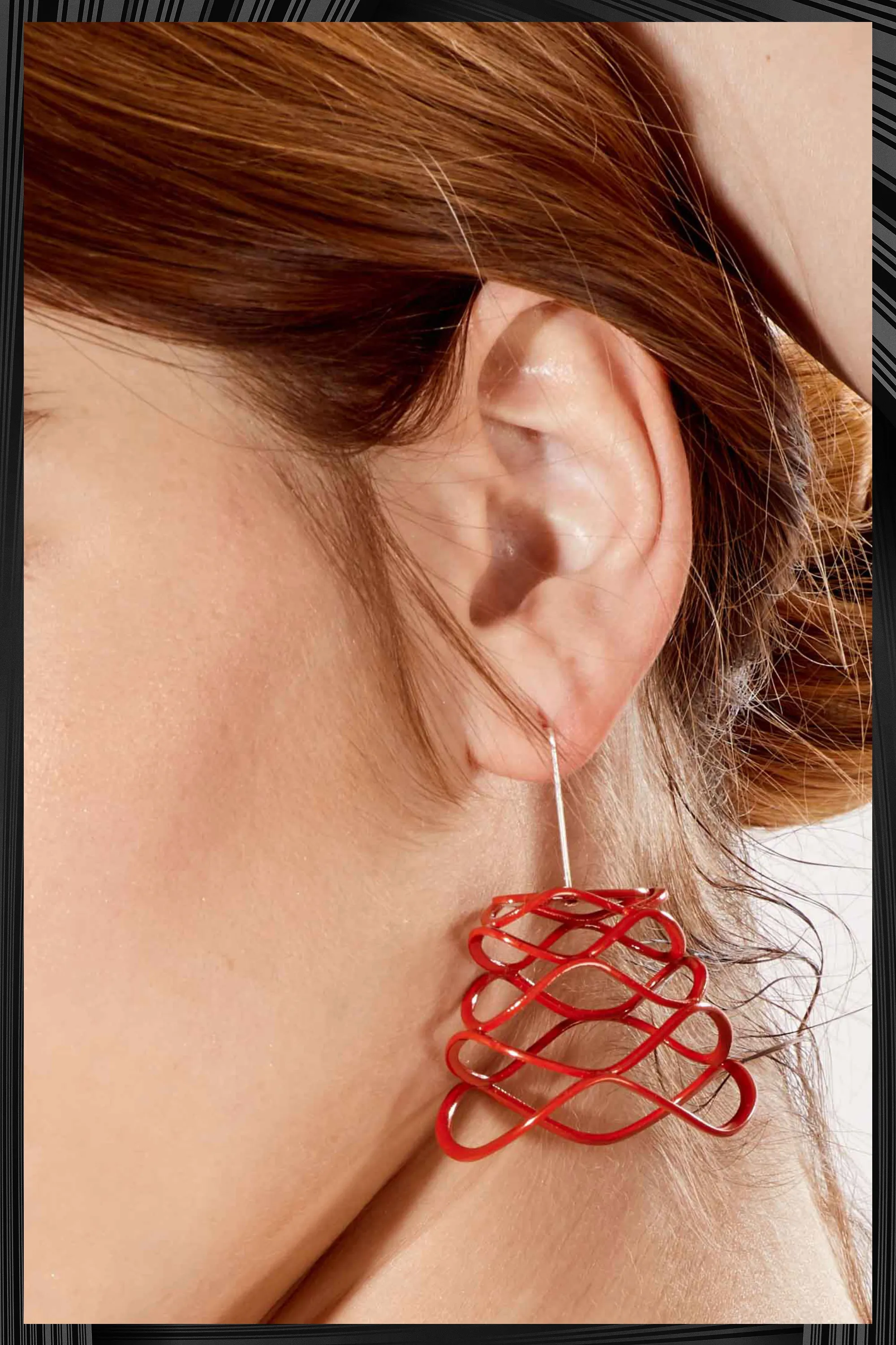 Red Bell Earrings | Free Delivery - Quick Shipping