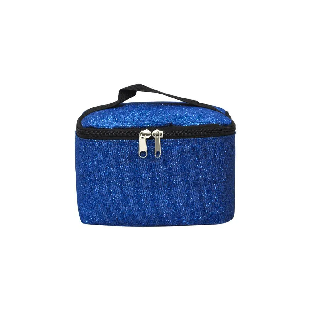 Royal Blue Glitter NGIL Cosmetic Case