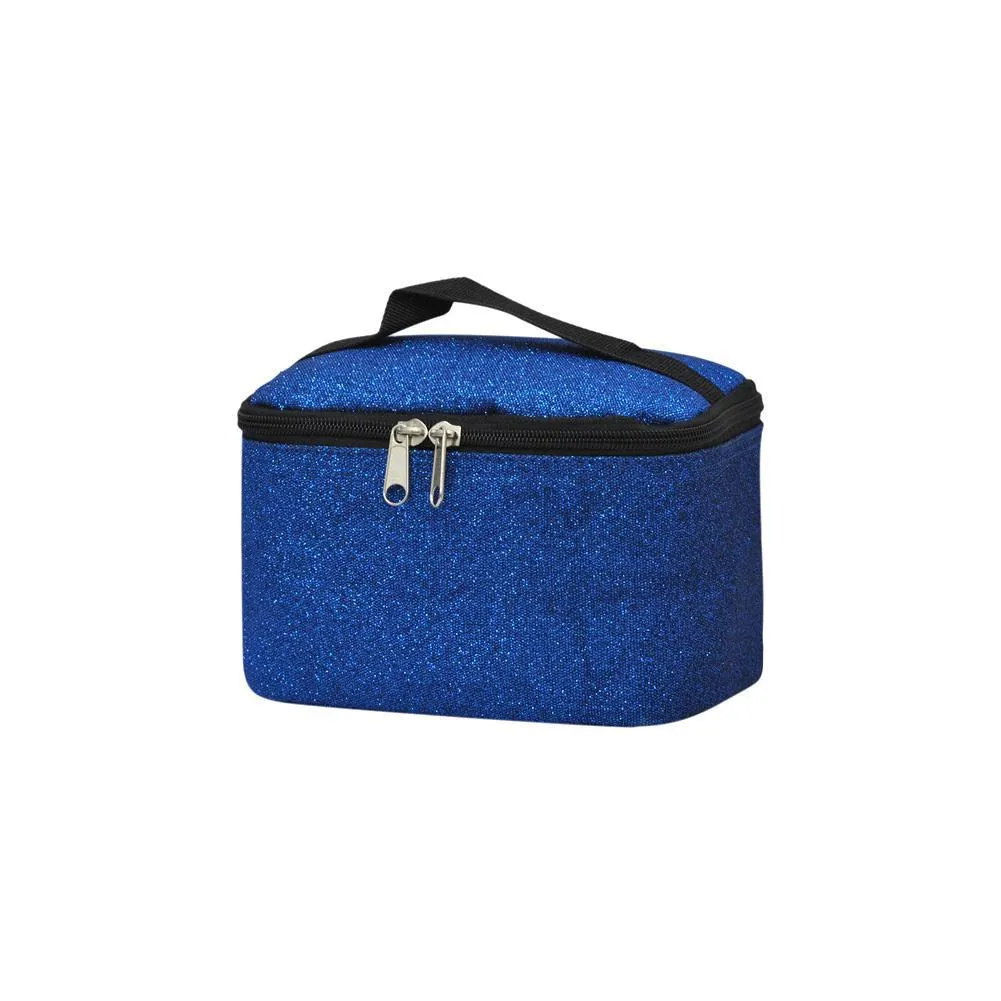 Royal Blue Glitter NGIL Cosmetic Case