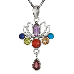 Serenity Lotus Chakra Pendant